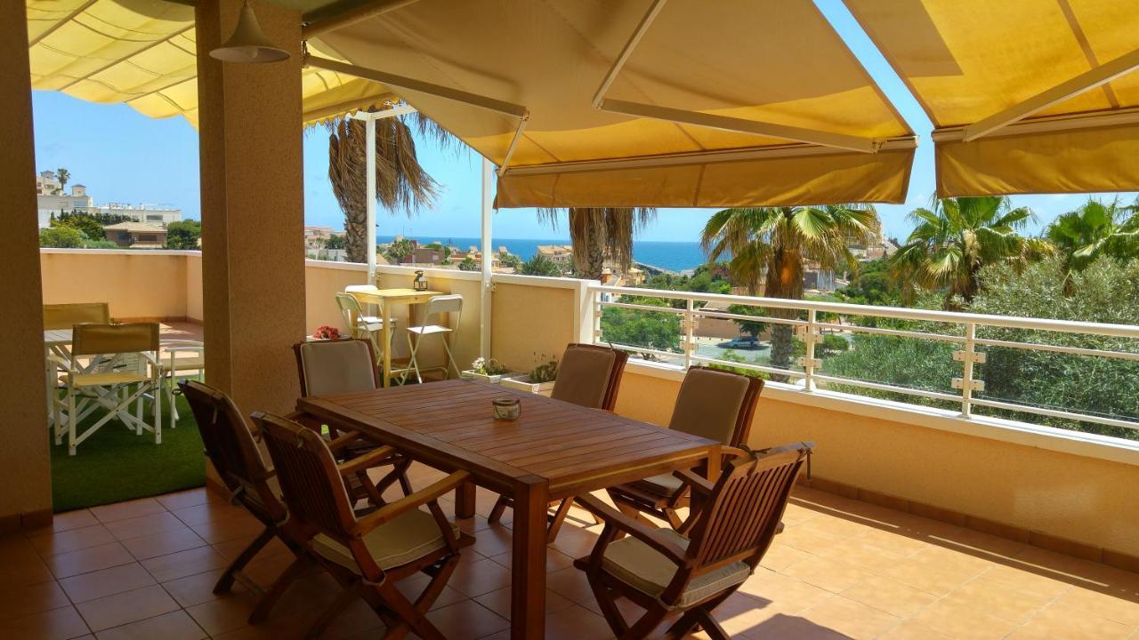 Apartamento Con 129M2 De Terraza Con Vistas Cabo de Palos Eksteriør bilde